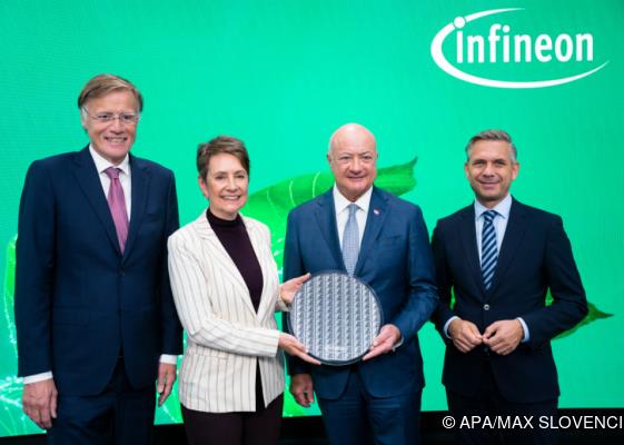 Bild: Infineon investiert 1,1 Mrd. Euro in Chip-Fabrik in Villach