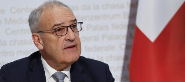 Bild: Xi und Parmelin unterzeichnen Freihandelsabkommen